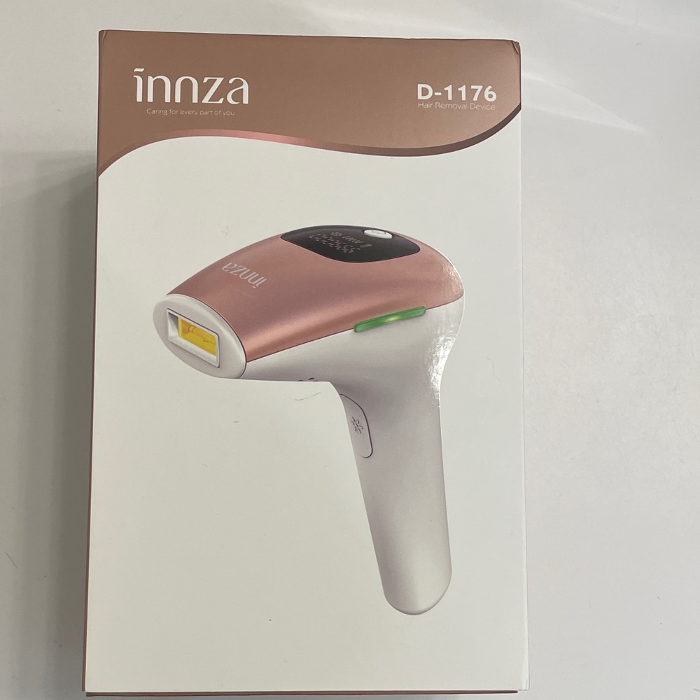 IPL Hair Removal Device - Pink and White